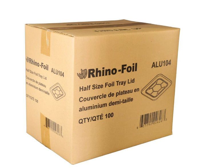 Rhino-Foil - Half Size Lid for Aluminium Steam Pan - Heavy