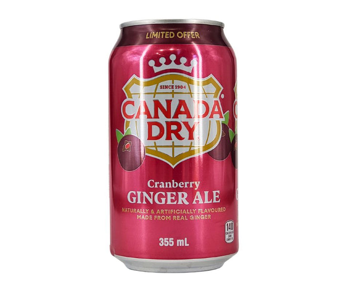 Canada Dry - Cranberry Gingerale - Cans