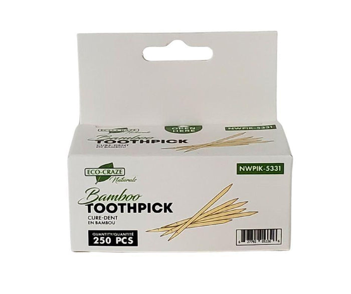 Eco-Craze - Toothpicks - Round - Regular - 2-65M