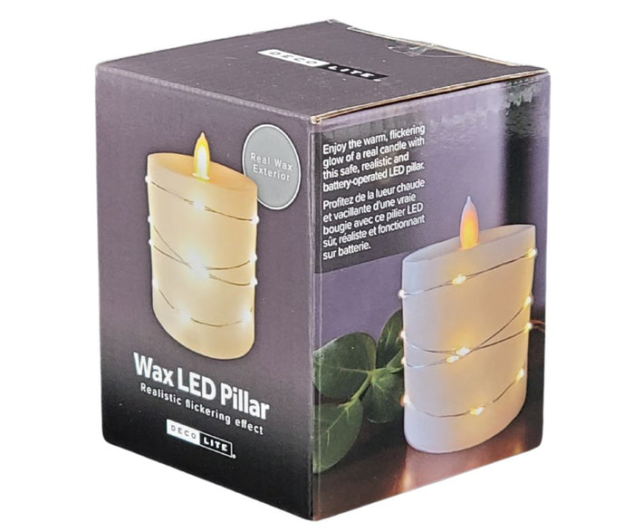 Deco Lite - LED Pillar w/Taper Top - 2.8