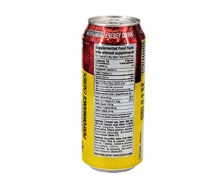 C4 - Energy Drink - Hawaiian Punch Juicy Red