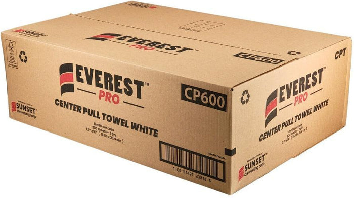 Everest Pro - Paper Hand Towel - Center Pull - White - CP600