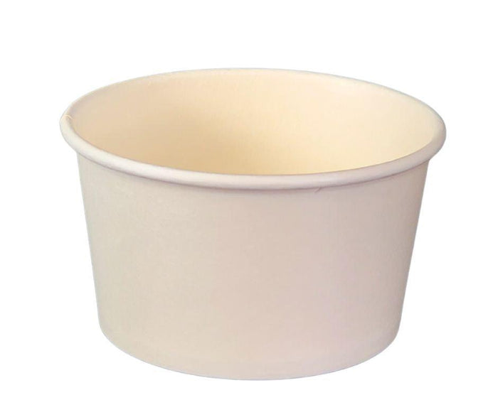 Morning Dew - 12 oz Paper Soup Container - White - 12SCW