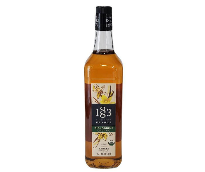 1883 - Syrup - Organic Vanilla - Glass