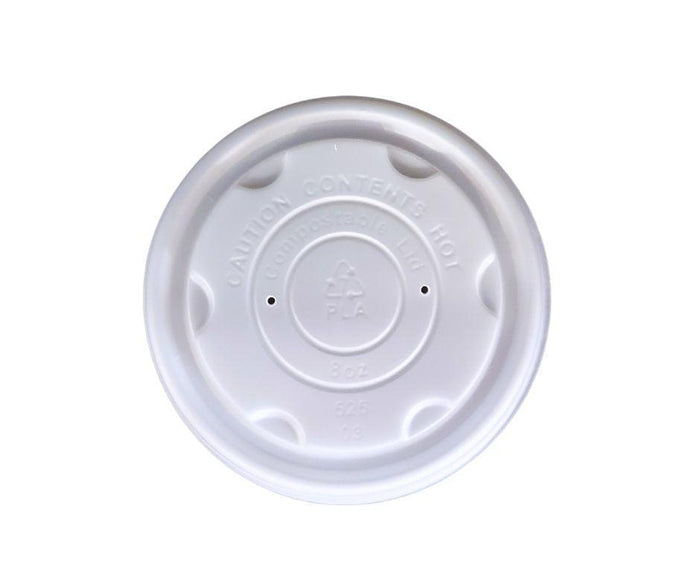 Eco-Craze - PLA 8oz Soup Paper Cup Lid