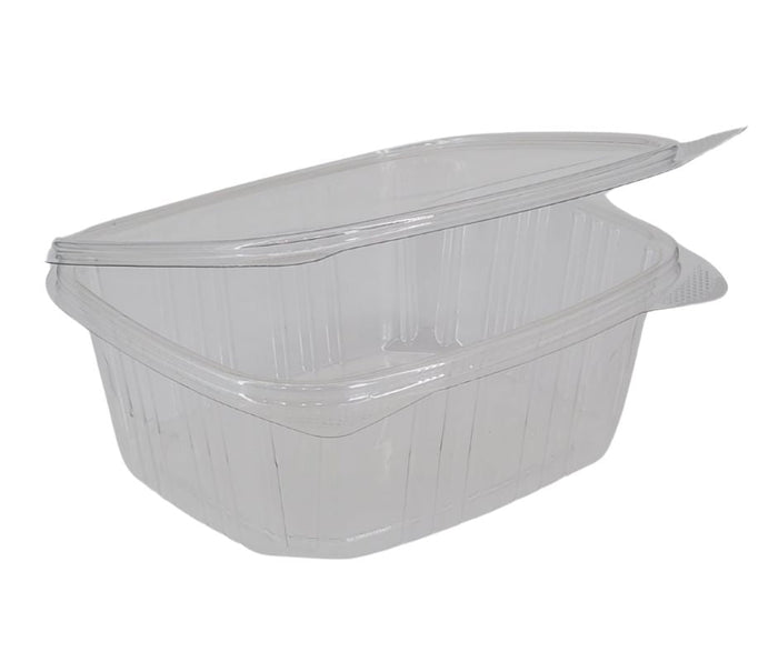 Value+ - 32oz Clear Hinged Deli Container - PET - BD32