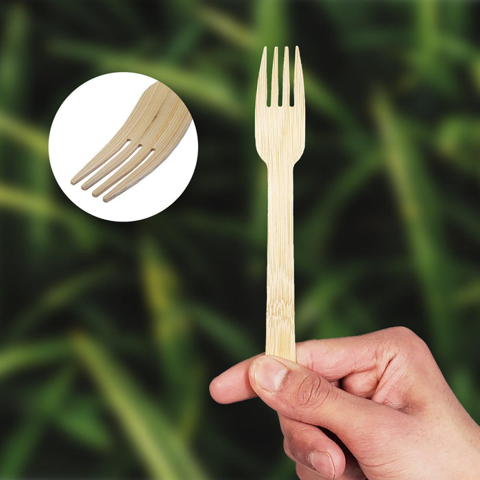 Eco-Craze - Bamboo Forks - Disposable - NBB-F100