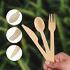 Eco-Craze - Disposable Bamboo 6pcs Cutlery Kit - K/F/S/N/SP NBB-M611