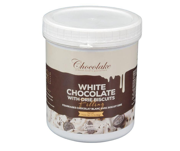 Chocolake - White Chocolate with Orie Biscuit Filling