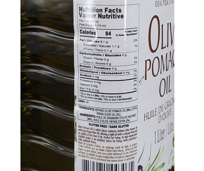 CLR - Allegro - Pomace Olive Oil - 1 Lt