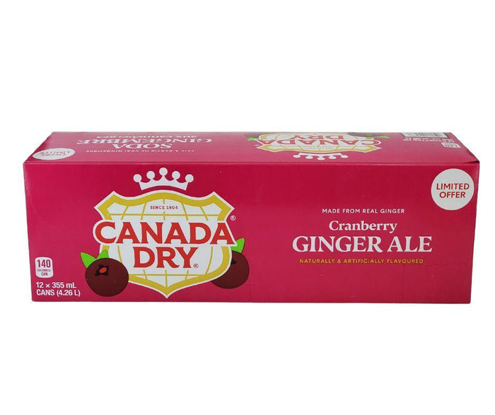 Canada Dry - Cranberry Gingerale - Cans
