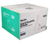 Value+ - 10'' Ind. Wrapped Milkshake Straws – White – Plastic - 6 mm