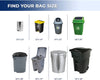 Spartano Ex-Strong Garbage Bags - Black, 42