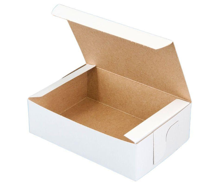 EB - White Cake Boxes - 1lb - Special - 5.75x3.75x1.75