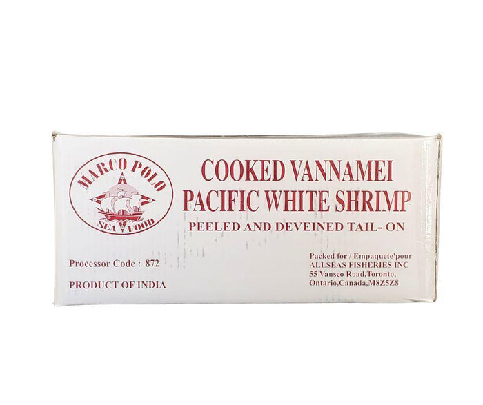 Marco Polo - 26-30 Cooked P & D Tail On Shrimp