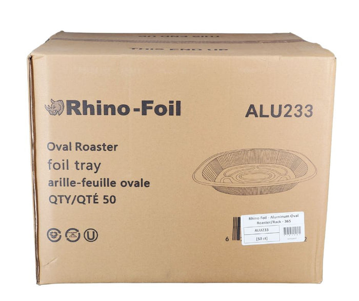 Rhino-Foil - Aluminum Oval Roaster/Rack