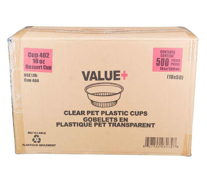 Value+ - Dessert Cup - 10oz (PET)