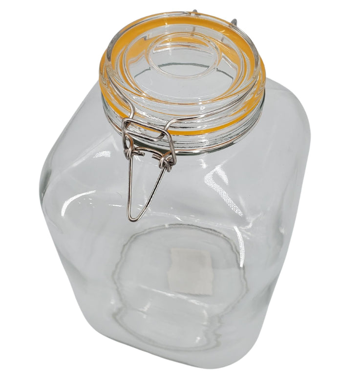 Pougine - 4.5L Sealed Glass Storage Jar - 6527-4.5L