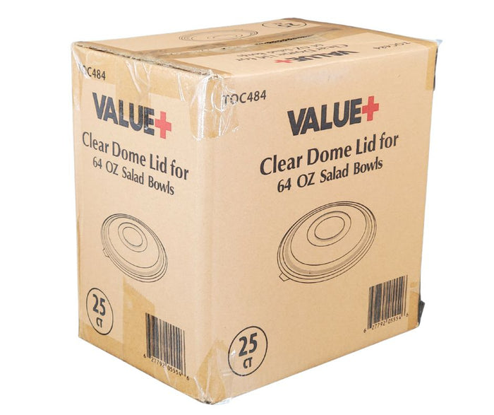 Value+ - Clear Lid for 64oz Salad Bowls
