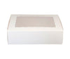 EB - 14 x 10 x 4 - 12 Cupcake Box with Window - White - 5284A