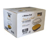 Rhino-Foil - Small (26oz) Black & Gold Foil Cont. w/ Clear Dome Lid