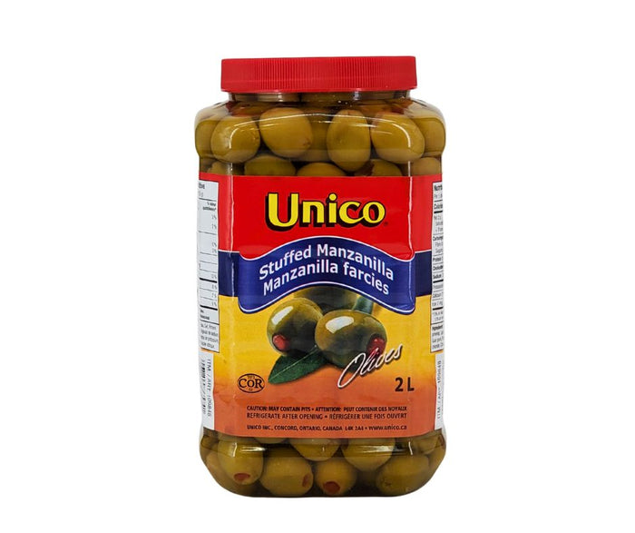 Unico - Olives - Manzanilla - Stuffed - 2Lt