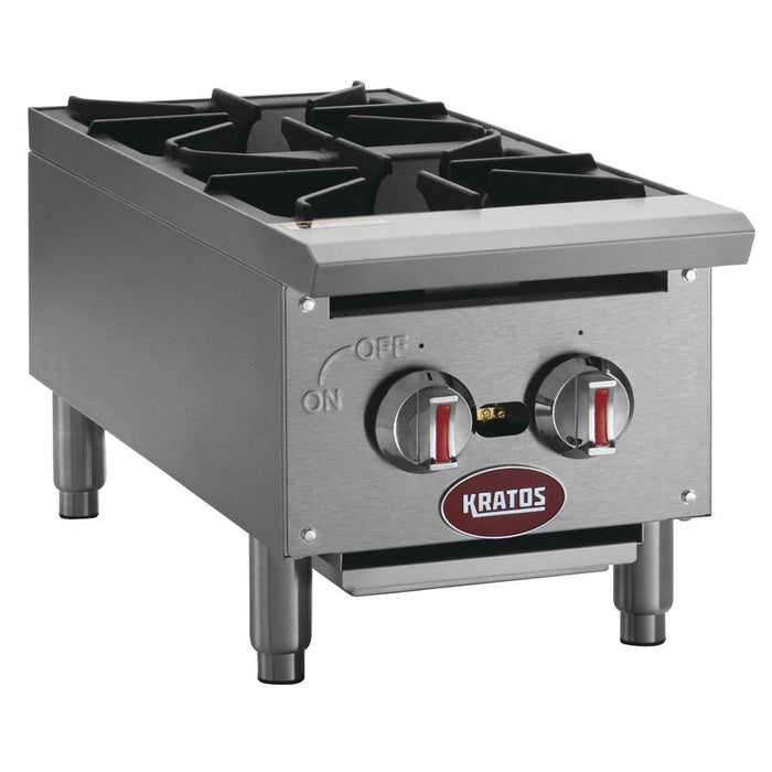 Kratos - Hot Plate 2 Burners SS 50K BTU 12
