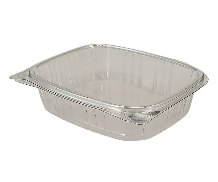Value+ - 16oz Clear Hinged Deli Container - PET - BD16