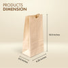 Paper Bags - Brown/Kraft - #10 - Made in Canada