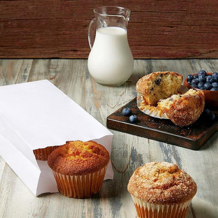 Paper Bags - White - #3 - Made in Canada