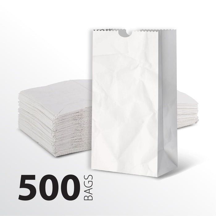 Paper Bags - White - #8 - Made in Canada