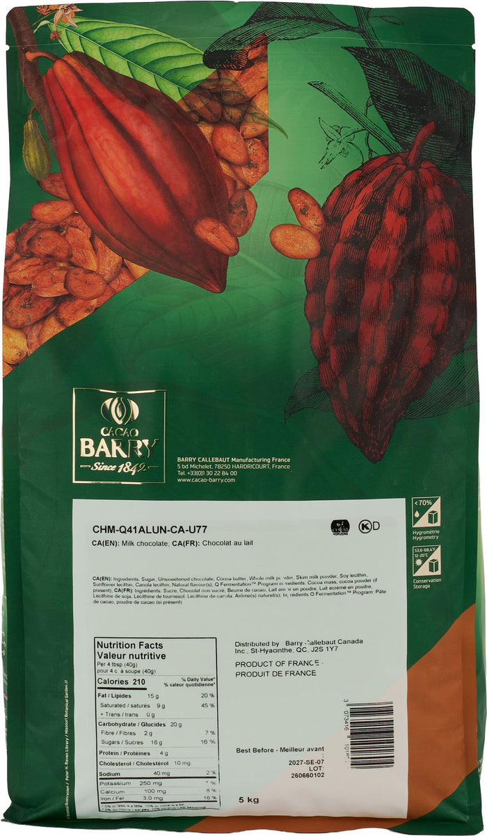 Cacao Barry - Pistoles Alunga Dark Chocolate