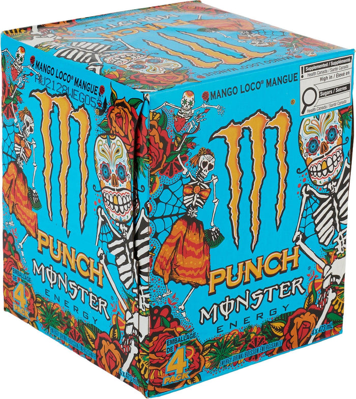 Monster - Mango Loco - Cans - 4pk