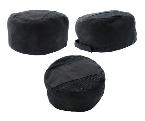 Spirito Ventilated Pill Box Chef Hat - Burgundy