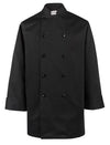 Spirito - Mesh Chef Jacket W/ Vent L/S Black - 2XL - BG21821