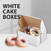 EB - White Cake Boxes - 6 ½x4½x3½