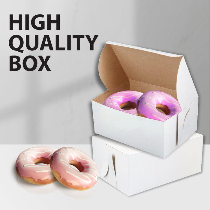 EB - White Cake Boxes - 8x5½x2½