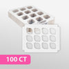 EB - 14 x 10 x 4 - 12 Cupcake Insert Fits Box - White - 5284I