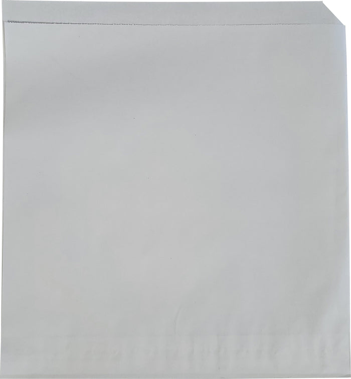 Double Sided Open/Bagel - Greaseproof Bags White - 8.8x9.8