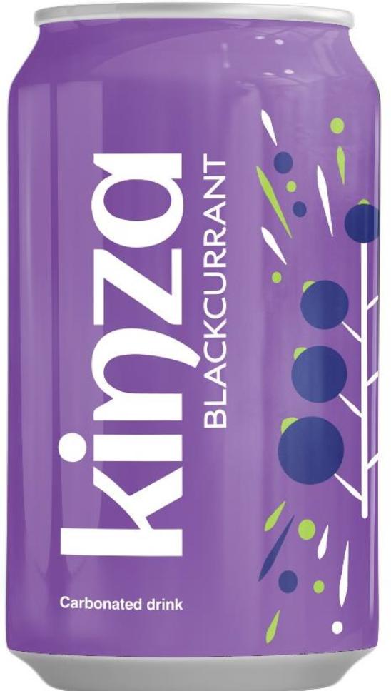 Kinza - Black Currant - Cans