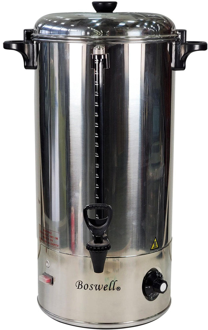 Boswell - SS Water Boiler (100 cups) - PU-200S