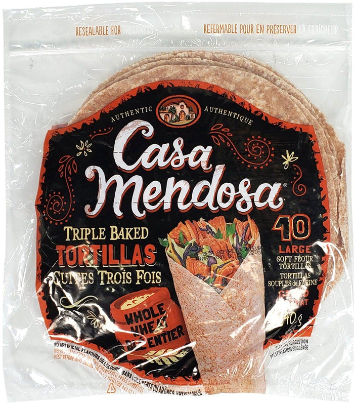 VSO - Casa Mendosa - Whole Wheat Tortillas - 2536 - Large