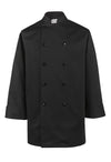 Spirito - Mesh Chef Jacket W/ Vent L/S Black - S - BG21821