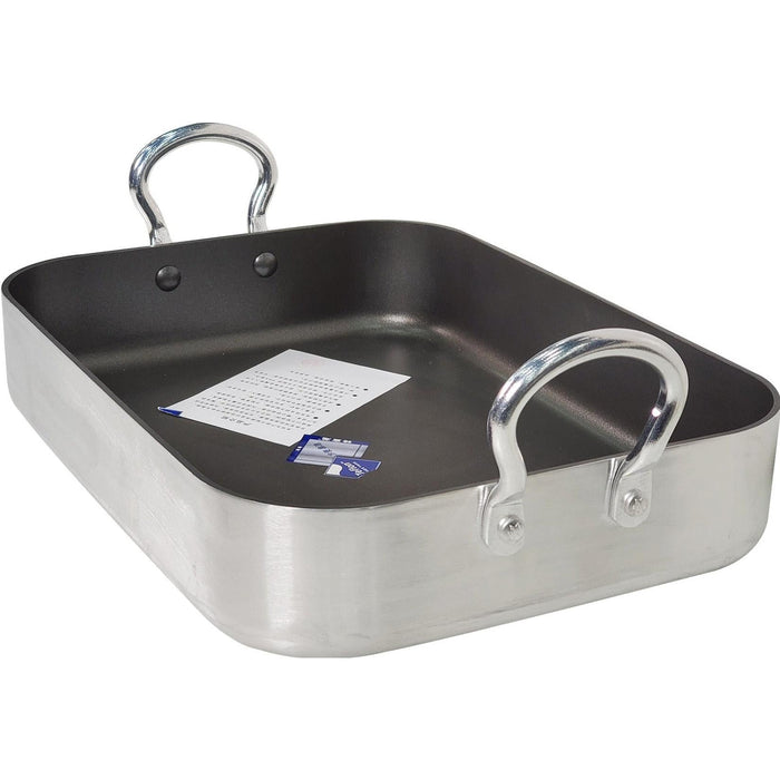 Pro-Kitchen - 4mm Oven Roaster w/Handle - Medium - 40x30x8cm