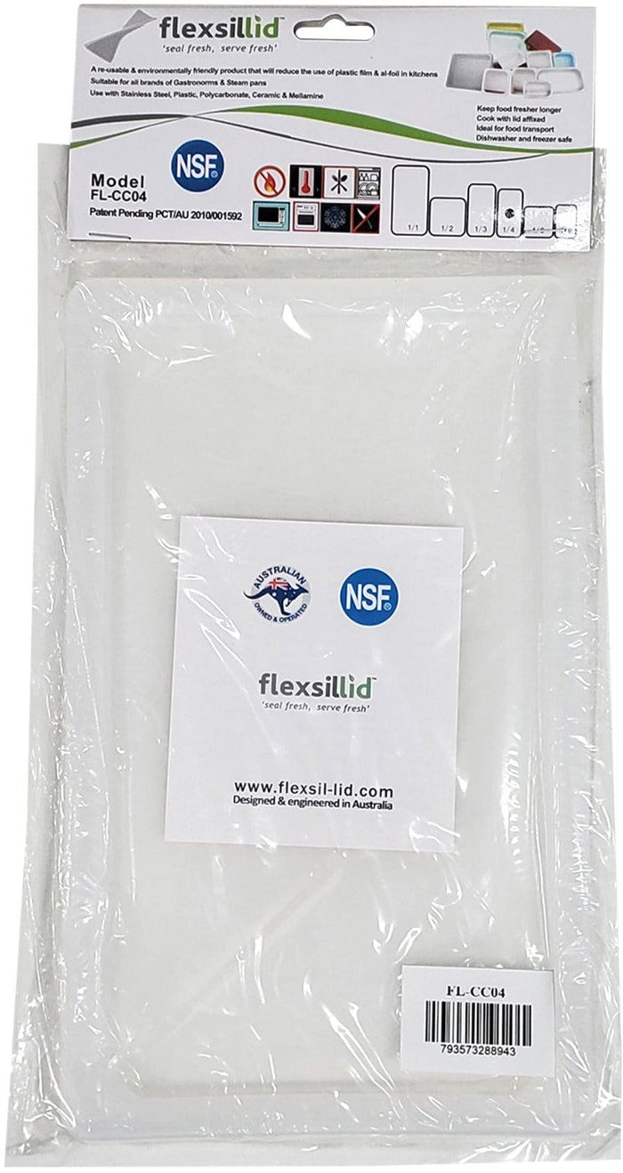 Flexsil Food Pan Lid - 1/4 Size