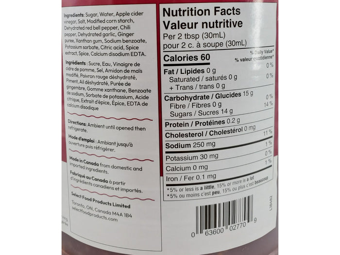 Select - Sweet Chilli Thai Sauce