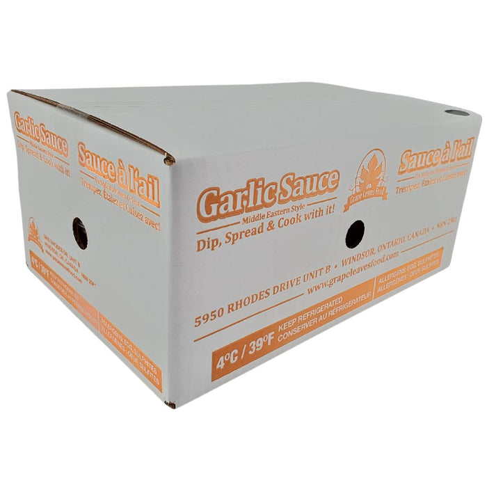 Grape Leaves - Habanero Hot Garlic Sauce - Portions