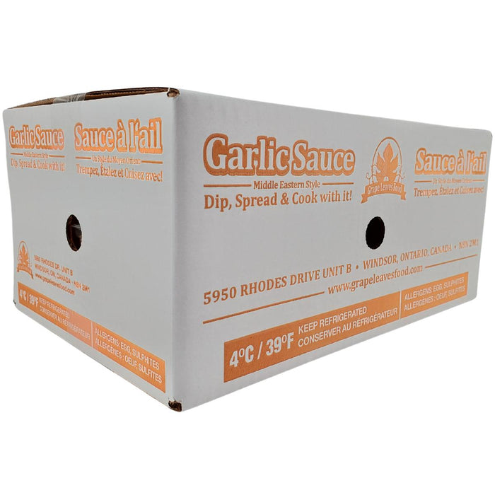 Grape Leaves - Habanero Hot Garlic Sauce - Portions