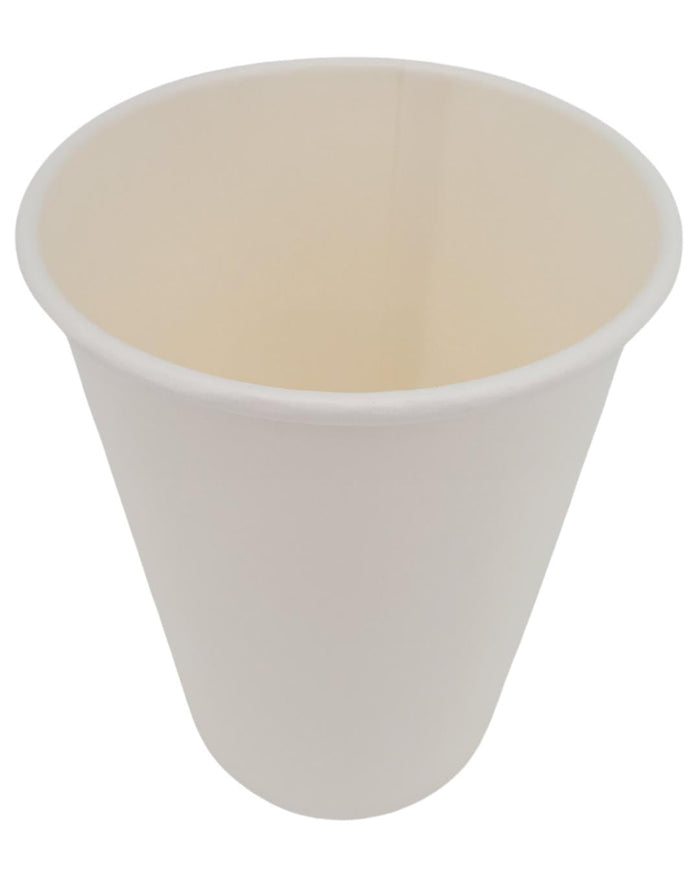 Morning Dew - 12 oz Hot Paper Cup - White - H12W