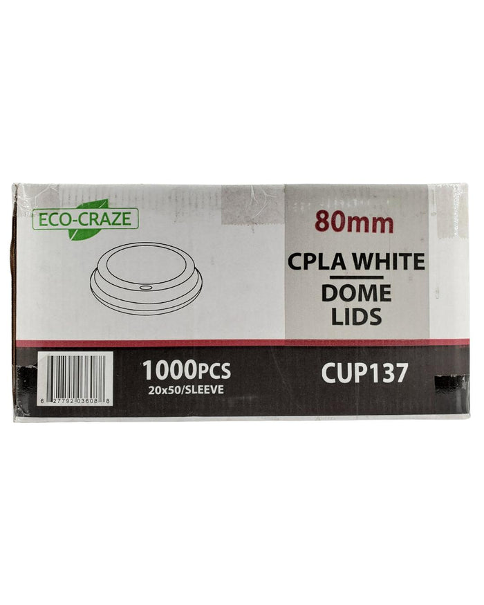 Eco-Craze - CPLA 8oz Dome Lid